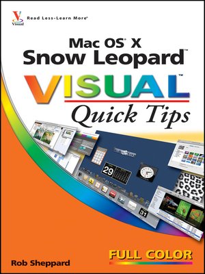 cover image of Mac OS X Snow Leopard Visual Quick Tips